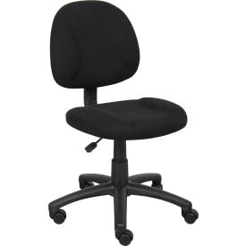 Boss Deluxe Posture Chair - Fabric - Black B315-BK