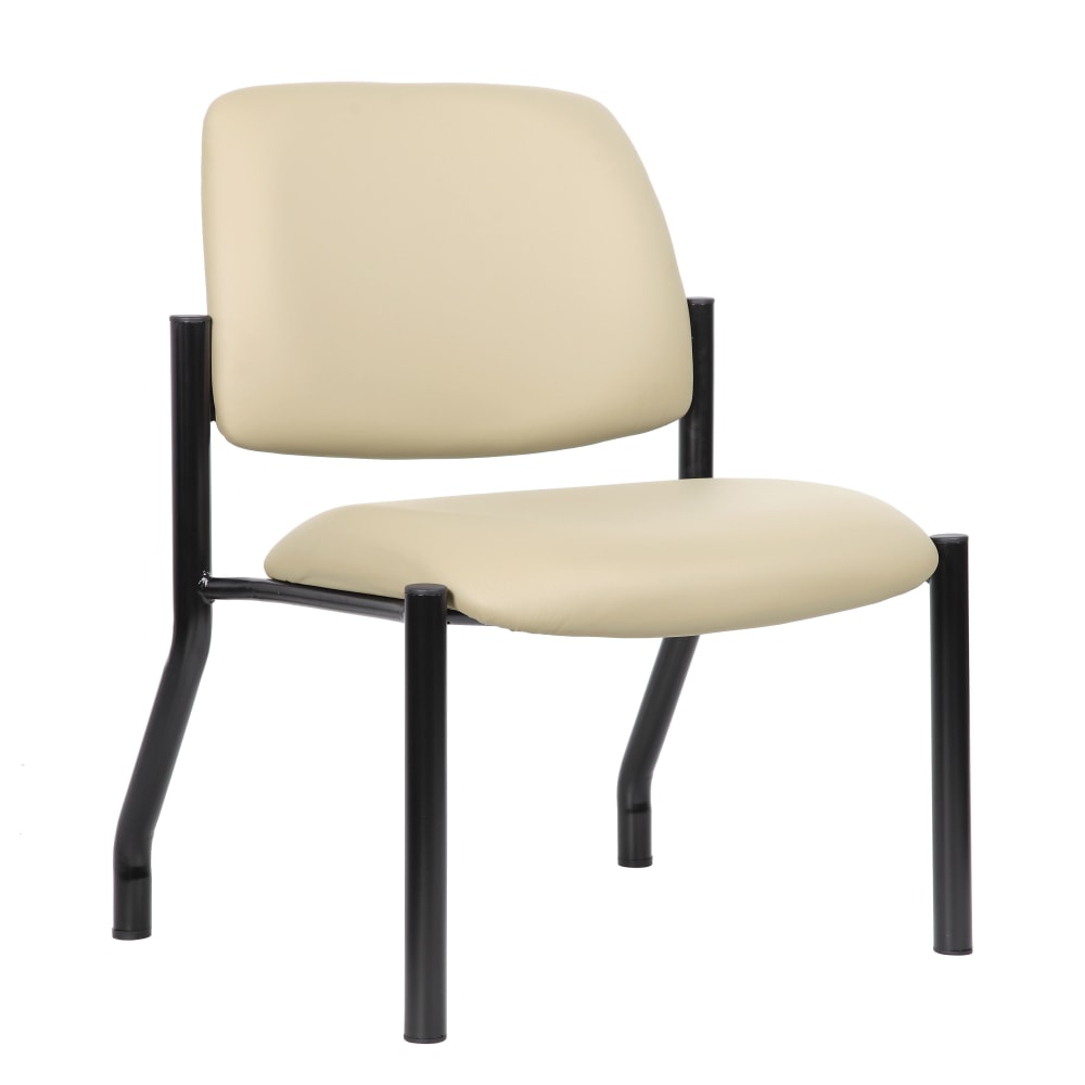 Boss Office Products Heavy-Duty Mid-Back Armless Guest Chair, Beige MPN:B9595AM-BG-400