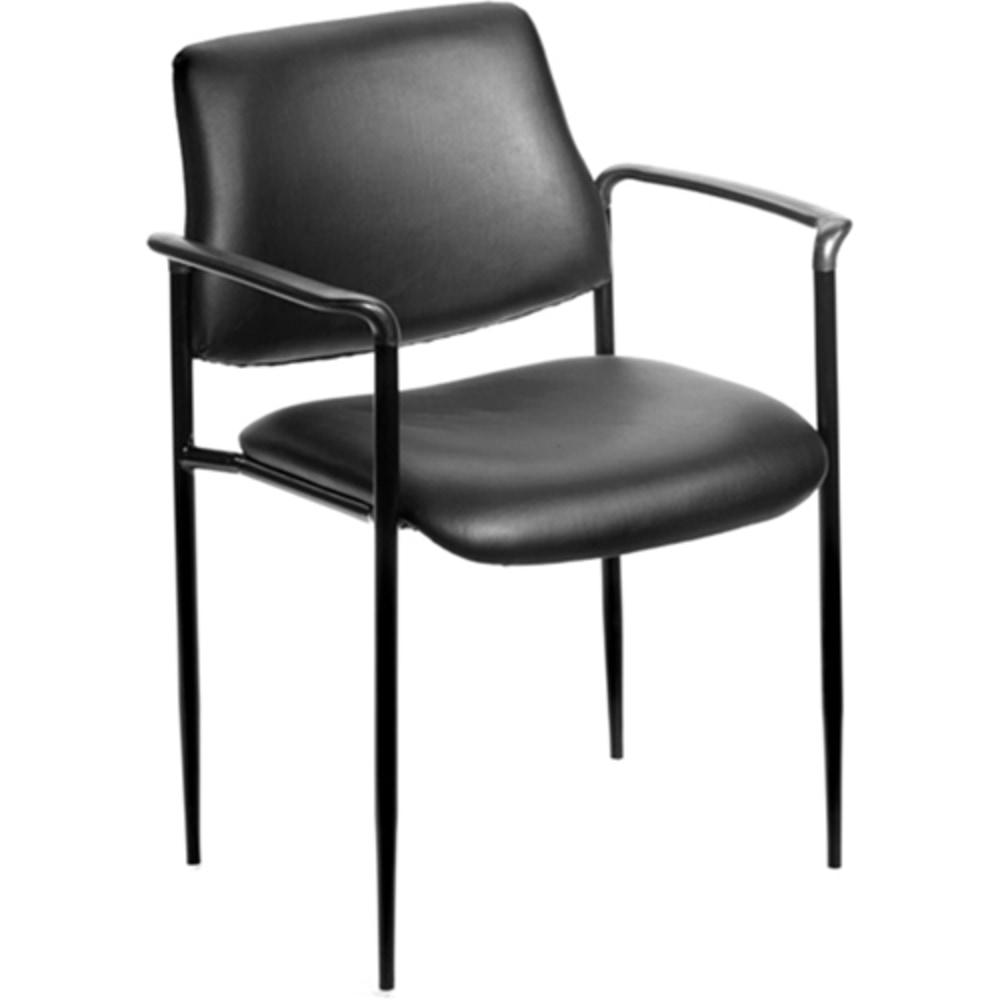 Boss Office Products Stackable Chair, Black MPN:B9503-CS