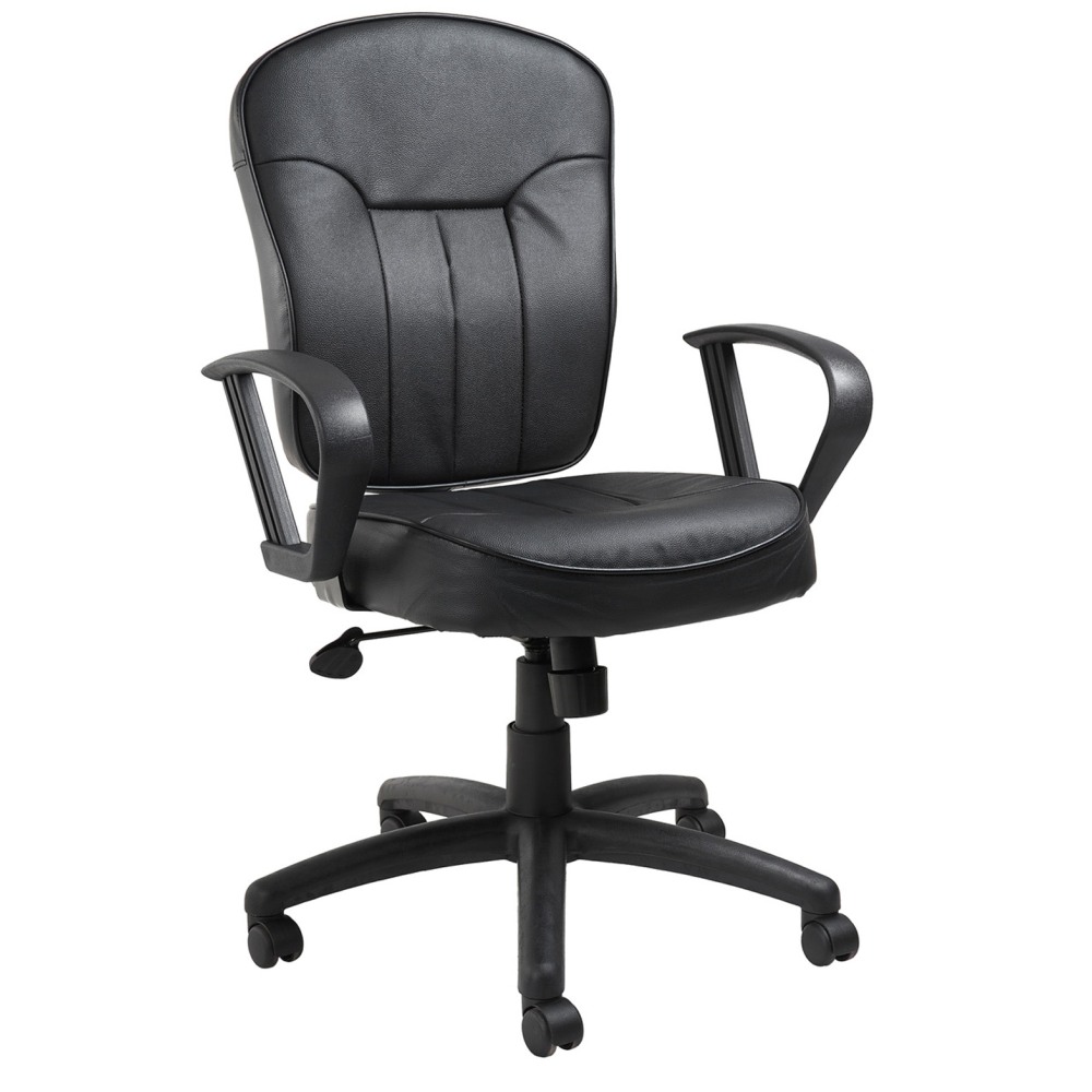 Boss Office Products Mid-Back Task Chair, Black MPN:B1562