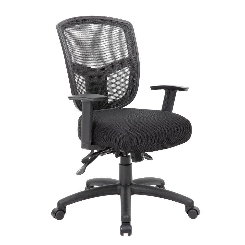 Boss Office Products Contract Mesh Mid-Back Task Chair, Black MPN:B6023