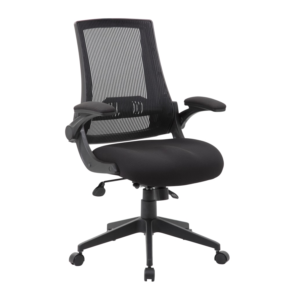 Boss Office Products Adjustable Mesh Task Chair, Black MPN:B6776-BK