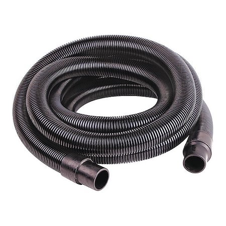 Vacuum Hose, 20 ft L, Black, Vinyl MPN:N654