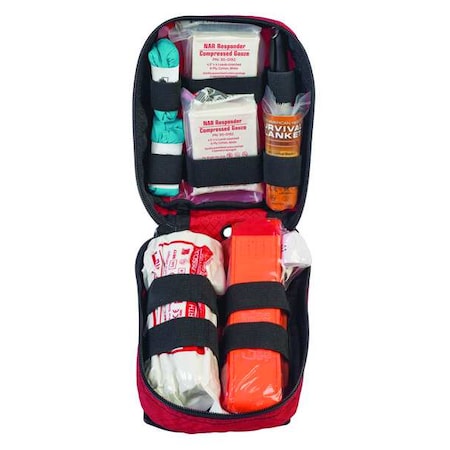 Bleeding Control Kit, Nylon Bag, 10 Components, 1 People Served MPN:80-0452