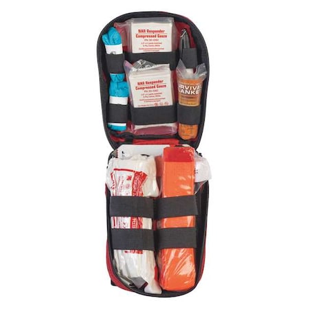 Bleeding Control Kit, Nylon Bag, 12 Components, 1 People Served MPN:80-0453