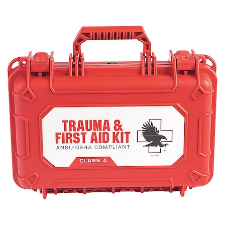Trauma and First Aid Kit, Red/White MPN:80-1033