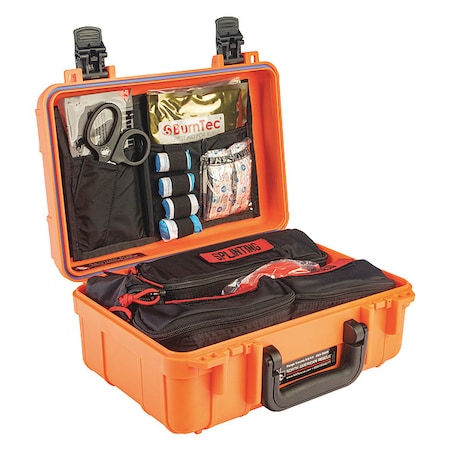 Trauma Aid Kit, Plastic Case, 83 Components MPN:85-3131
