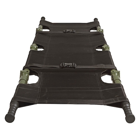 Rescue Stretcher, 1, 200 lb, Black MPN:60-0051