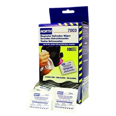 Respirator Refresher Wipe Pads (100/Box) MPN:7003-H5