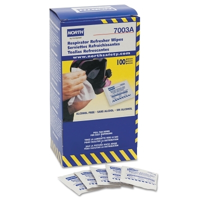 RESP. Refresher Wipe Pads 100/Box Alcohol Free MPN:7003A