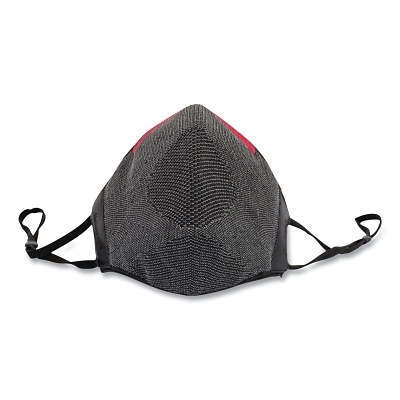 Dual Layer Face Mask Dark Grey W Filter MPN:LM-500-WF