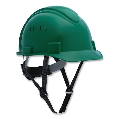North Short Brim Hard Hat Vented Green MPN:NSB21004