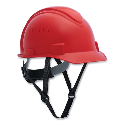 North Short Brim Hard Hat Vented Red MPN:NSB21015