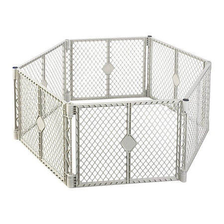 Pet Superyard XT Gate 6 panels White 30