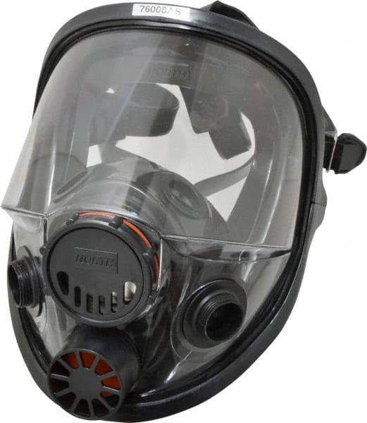 Full Face Respirator: Silicone, Threaded, Small MPN:760008AS