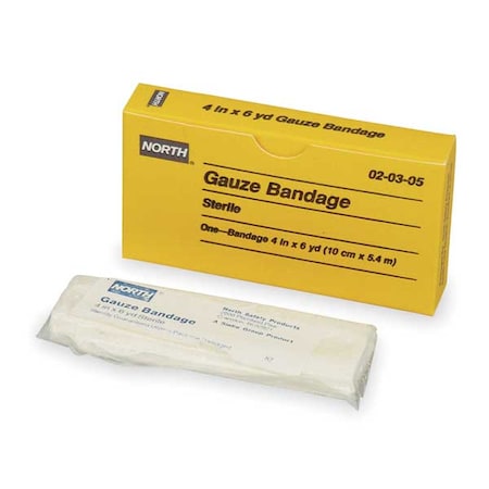 Gauze Wrap, Sterile, White, Unitized MPN:020305