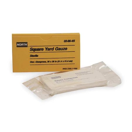 Gauze Pad, Sterile, White, Gauze, Unitized MPN:020645
