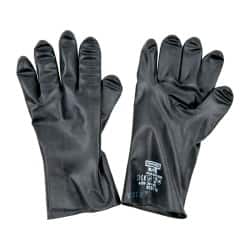 Chemical Resistant Gloves: Size X-Large, 13.00 Thick, Butyl, Unsupported, MPN:B131/10
