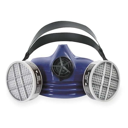 Half Mask Respirator, S-Series, Threaded, Size, S 0 Cartridges Included MPN:321500