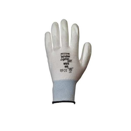 Cut Resistant Coated Gloves, Cut Level 2, Nitrile, Black, White, XL 1 PR MPN:NFD15/10XL