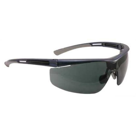 North Adaptec, Safety Glasses, Anti-Fog, Anti-Static & Anti-Scratch, Gray Lens, Blue Frame MPN:T5900WBLS