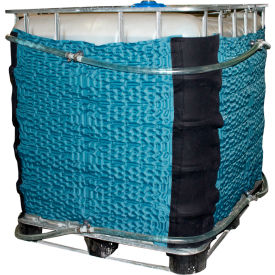 Flux Wrap Cooling Jacket System w/ Insulation Wrap Tubing & Connectors for 275 Gallon IBC Tote FLUX275