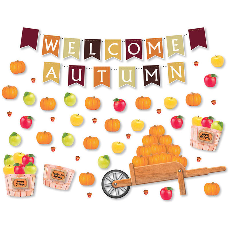 North Star Teacher Resources Welcome Autumn Bulletin Board Set MPN:NST3500