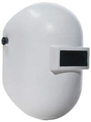 Welding Helmet: White, Fiberglass, Shade 10 MPN:110PWE