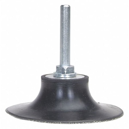 Quick Change Disc Backup Pad, 3 in Dia MPN:08834164949