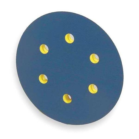 PSA Disc Backup Pad, 6 in Dia, Medium MPN:63642506142