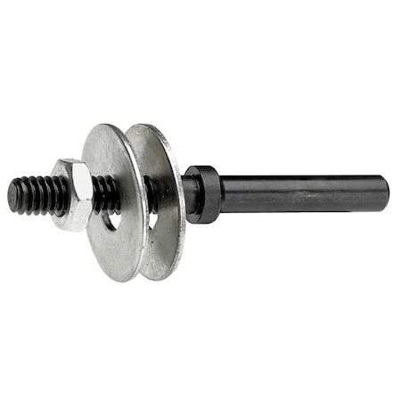 Unitized Wheel Mandrel, 1/4 in Shank MPN:66261059421
