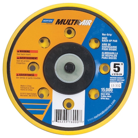 Hook-and-Loop Dsc BU Pad, Multi-Hole, 5D MPN:66623376000