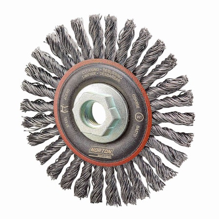 Wire Wheel Brush, 4 x .020 x 5/8-11 MPN:69936606277