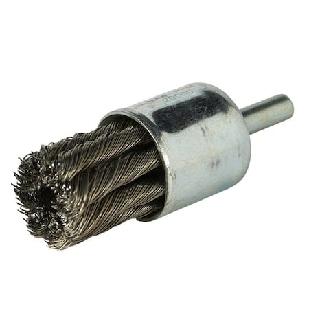 Twist Knot Wire End Brush, Carbon Steel MPN:69936606279