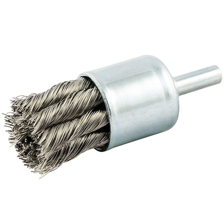 Twist Know Wire End Brush, Stnless Steel MPN:69957370167
