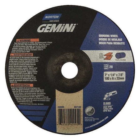 T28 7X1/4X7/8 Gemini MPN:66252940095