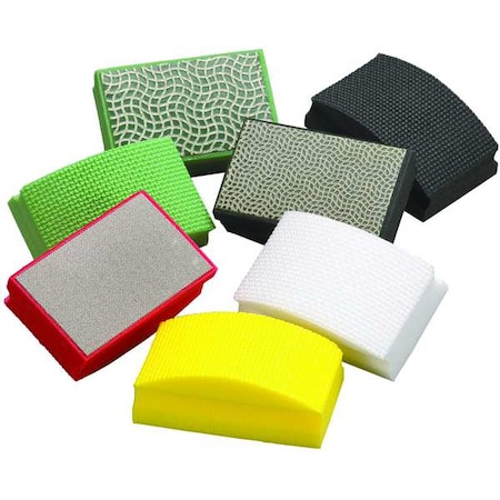 3-1/2 X 2-1/8 Diamond Hand Pads 120 Black MPN:66260306361