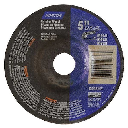 5X1/4X7/8 Norton Metal MPN:66252843614