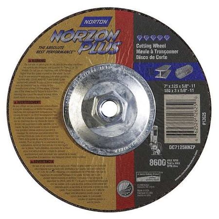 T27 7X.125X5/8-11 Norzonplus MPN:66252912625