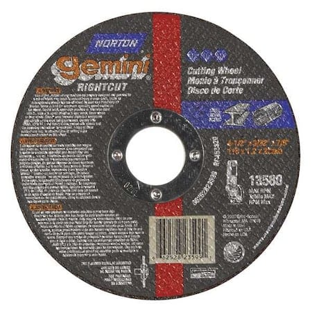4-1/2 X 3/32 X 7/8GEMINIRIGHTCUT MPN:66252823599