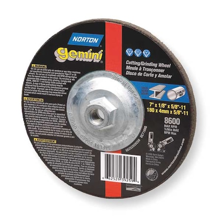 Gemini Rightcut 6 X .045X 5/8-11 27 MPN:66252830587