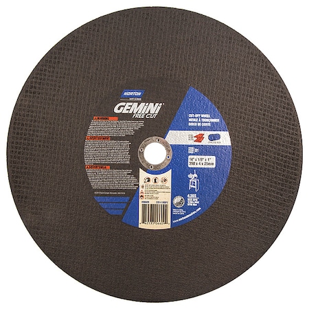 14X1/8X1 Gemini Free Cuttype 41 Flat Cutoff Whl MPN:66253306609