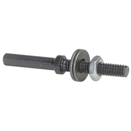 Unitized Wheel Mandrel, 1/4 in Shank MPN:66261015146