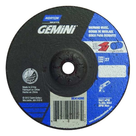 3X1/4X3/8 Alum Oxide Mini Disc Type 27 Gri MPN:66252842179