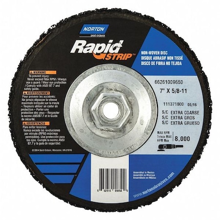 7X5/8-11 S/C Extra Coarse Wheel MPN:66261009650