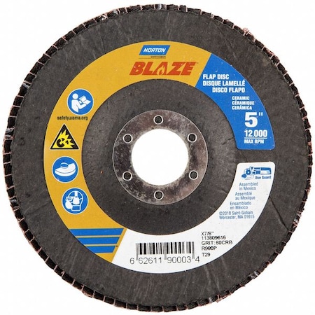 Flap Discs 5 X 7/8 R980TYPE 29 60 MPN:66261190003