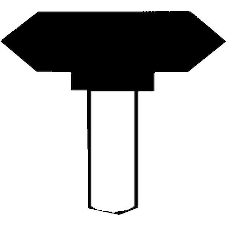 Gemini Vitrified Mounted Point, 1-1/4 x 1/4in, 60G MPN:61463624405