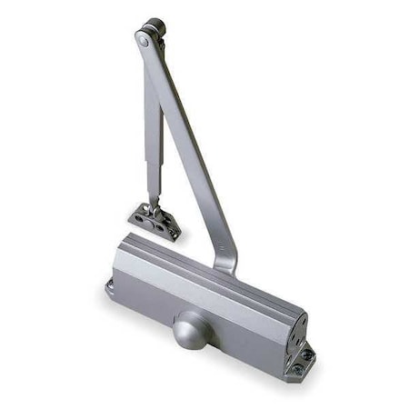 Door Closer, Norton 1601, Hydraulic, Manual, Housing Length 9-3/4 in, Gray MPN:1601 x 689
