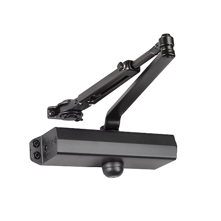 Manual, Hydraulic, Door Closer, Black MPN:1601H x BSP