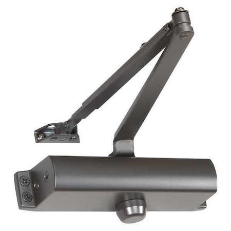 Manual, Hydraulic, Norton 160, Door Closer, Heavy Duty Interior and Exterior, Gray MPN:161BFPxTPN x689